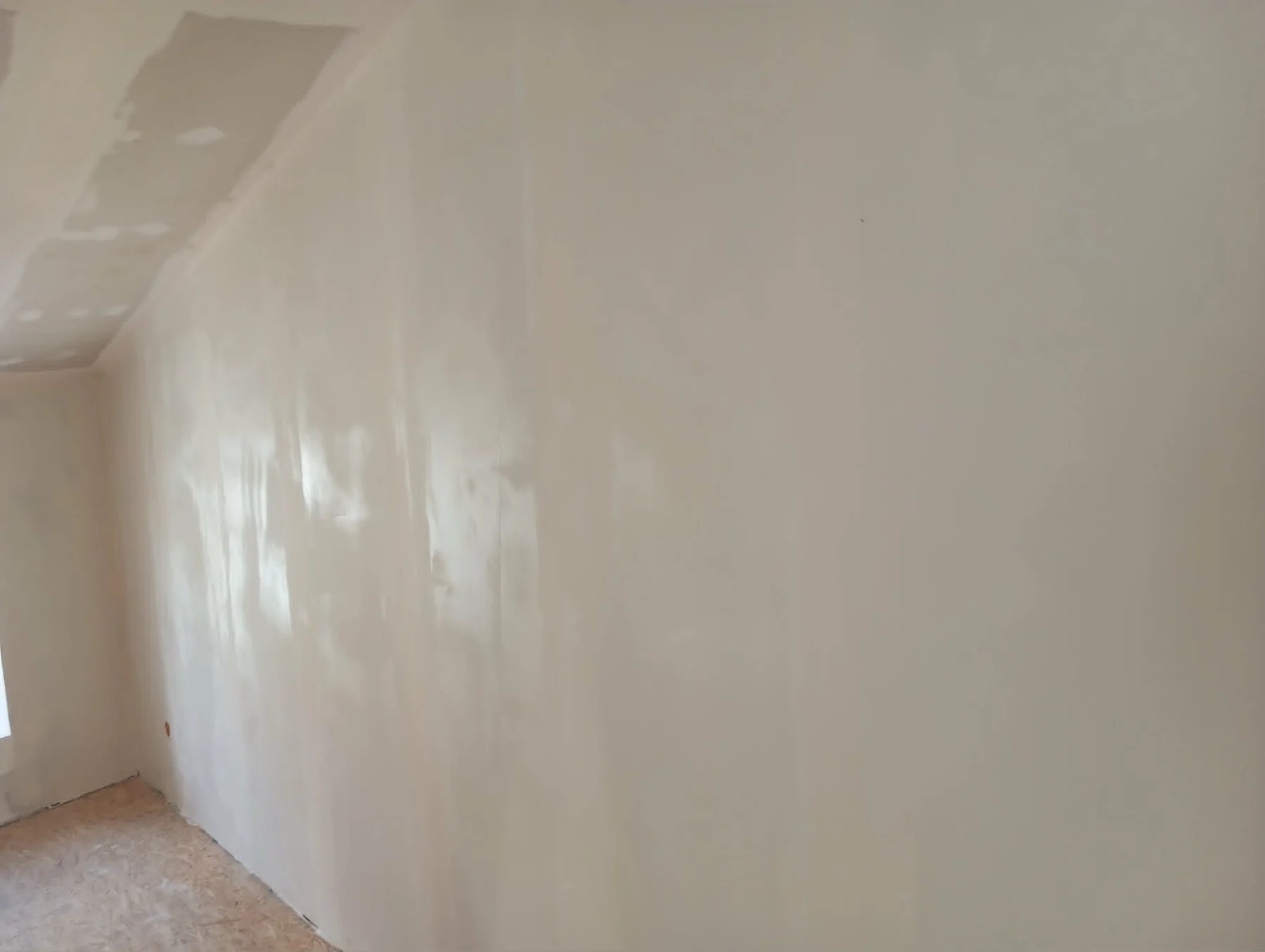 Support repris et prêt pour la finition peinture